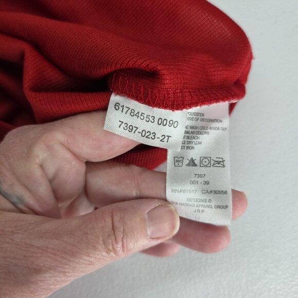 Nike Boys 2 Piece Red/Black Shirt And Pant Set Size 2T 03/2009 - Picture 10 of 16